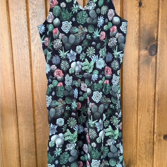 Kavu Black Floral Mini Dress - Picture 4 of 4